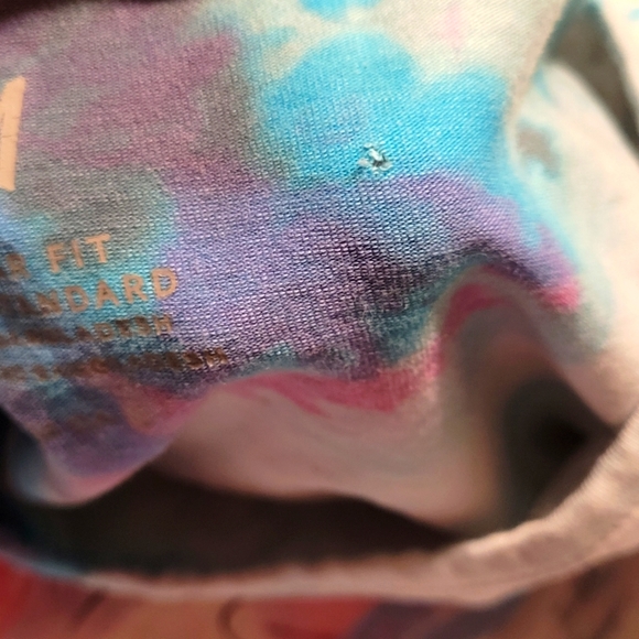 H&M Disney Aurora Sleeping Beauty Tie Dye Graphic Tank Top - Medium - EUC - Picture 6 of 6